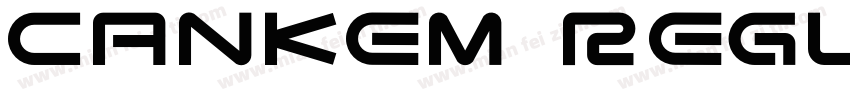 cankem regular字体转换
